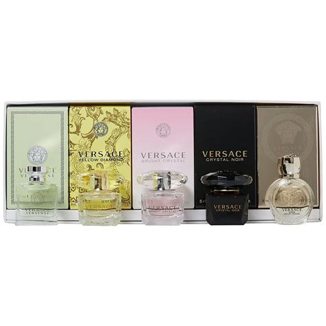 versace miniature|versace deluxe miniature gift set.